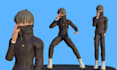 model custom anime characters in 3d for games, animation, or vtubers