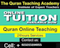teaching quran with tajweed
