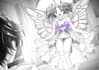 draw grayscale anime character for lightnovel