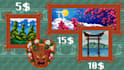 make a cool pixel background or scene