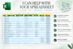fix, clean up, format, or improve your excel spreadsheet