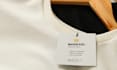 design neck label, clothing tag, hangtag, clothing label and care label