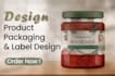 do packaging box design kraft box and custom box with 3d mockup