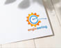 trendy minimalist logo design