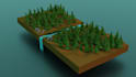 3d model low poly objects