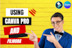 design videos and youtube thumbnail in canva pro