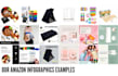 design an amazon product listing infographic