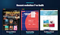 build a fast responsive website in react, next js and tailwind css