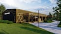 do architectural sketchup, revit 3d model and realistic renders