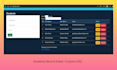 create a responsive python flask web app with postgresql