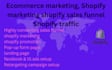 increase shopify sales shopify marketing shopify promotion ecommerce marketing