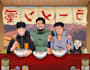 draw you in naruto style eating ramen