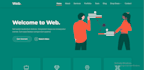 do frontend web development in HTML CSS javascript