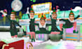 make funney elf christmas dance video with your face