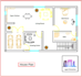 design 2d architectural house plan
