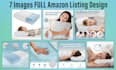 design amazon product listing images, product image editing, a plus content