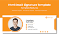 create a html email template or newsletter using html