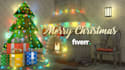 make new year greeting card video