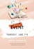 design funeral flyer, celebration flyer and digital flyer