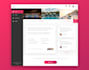 create responsive website and pages using HTML, CSS, js