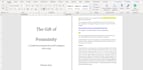 do the fastest typing job and retype scanned documents