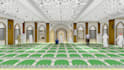 design mosque 3d interior, exterior, plainning