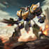 make a unique gundam character art