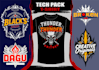 do custom urban t shirt design flat sketch tech pack