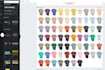 give you editable canva template for 145 colors of bella canvas 3001 tshirts