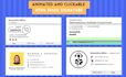 makes animated email signature by HTML code