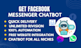 create a facebook messenger chatbot using manychat