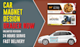 do car magnet ,window vinyl ,magnet sign, window decals wrap design