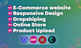 create responsive wordpress ecommerce website using woocommerce