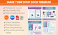 etsy shop banner logo and listing mockups for branding