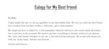 write a meaningful eulogy or engaging event speeches for you
