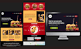 design professional website using HTML, CSS and javascript