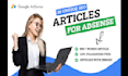 design and approve your google adsense with  guarantee