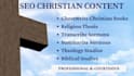 create faith based canva templates, flyers, and brochures