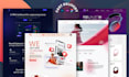 design responsive landing page ui ux design in figma