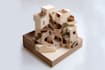 render 3d model simulating physical mock up realistic wood or mono high quality