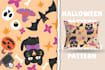 design cute cartoon seamless patterns for children