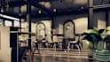 create modern and stunning restaurant interior design