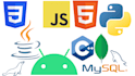 provide c, cpp, java, python, html, css and javascript programming