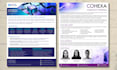 create your business capability statement, ebook, flyer, bifold trifold brochure