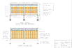 design deck, fence, sunroom, pergola, pavilion and provide permit drawings