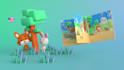create 3d animated book trailer
