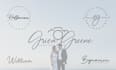 design wedding monogram, initials logo for wedding, and branding