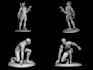 design high quality 3d character models for 3d printing