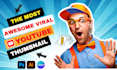 design attractive clickbait youtube image