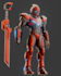 design 3d robot ,sci fi mech and creature concept models